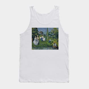 The Pond by Paul Cezanne Tank Top